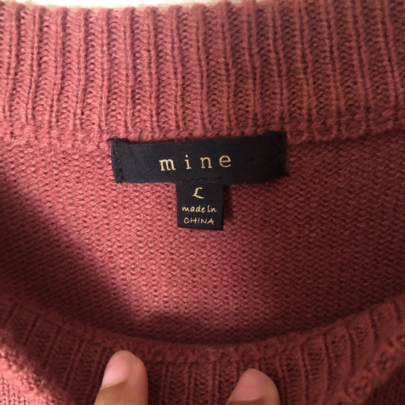 Crew Neck Sweater with Flare Sleeves - Picture 4 of 6